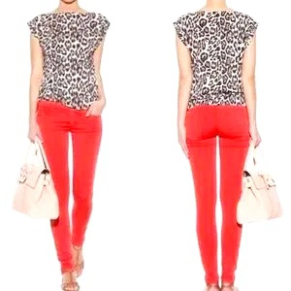 Mother Size 28 The Looker Back in A Flash Jean in Rambutan Red - Style #1001-172